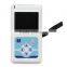 LCD display Mini 12 Channels ECG Holter Monitor with Free Software 24 hour recording time 3 Channel optional 2G Flash Memory