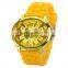 Unisex Geneva Silicone Jelly Gel Quartz Analog Sport Wrist Watch Women Girls