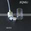 factory direct sale 18/410 aluminum fine mist sprayer, silver mist sprayer wholesale