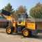 2800kg wheel loader with multi-function attachment