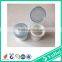 12g Translucent color plastic jar with flip top cap empty pharmaceutical pills medicine packaging PP plastic jar with hing lid