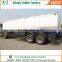 Oil tanker crude oil tank semi trailer / petroleum steel 1000 gallon fuel trailer