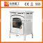 Enamel wood stove type cast iron wood burning stove with glass ceramics