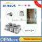 Six Pieces Magnetic Stainless Steel Spice Jar Set With Rack