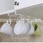 Under-the-Shelf 8 Hook Espresso Cup Storage Drying Rack