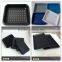 ABS rectangle plastic food compartment tray by vacuum forming