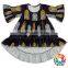Custom Printed 0-6 Years Old Children T Shirts Wholesale Girls Boutique Half Sleeve Baby Girl Ruffle Shirts
