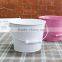 Promotional Tin Ice Bucket, Customized metal ice buckets, Galvanized iron ice buckets