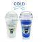 Clear Dome Lid Tumbler Double Wall