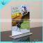 2015 custom colorful acrylic table number stands for restaurant