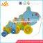 Wholesale top fashion wooden pull snail toy interesting kids wooden pull snail toy W05B052