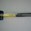 12oz colorful rubber sledge hammer with steel handle