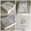 Eco-friendly pure toddler and baby clothes box , customized printing , ribbon closure.