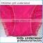 Children shorts printed cotton spandex Kids Girl underwear
