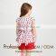 OEM girls clothes,christmas kids clothing sets