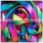 Rainbow color satin ribbon for gift box