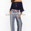 Best Selling Ladies Wide Leg Casual Boho Pants OEM Service