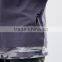 Custom Short Sleeve Crew Neck Grey Men's 100% Cotton Camo Print Hem Casual Blank Design T-Shirt