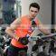 92%polymide 8%spandex tank top fitness apparel for men elastic fashion style tops