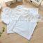 Korean Fashion New Arrival Ruffle Raglan Lace Shirt Short Long Sleeve Shirt