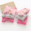 S60618B 2017 Autumn Kids Clothing Sets Baby Girls Cartoon Horse Print Cotton Set