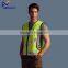 Hot sales customizable label polyester reflective crystal lattice safety vest