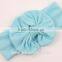 Dupioni Silk Baby Headband Kids Hair Accessories with Lace Rhinestone