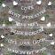 Mr & Mrs Garland Happy Ever After Bride & Groom Garland Wedding Heart Bunting