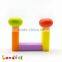 40mm Soft Food Grade Silicone Rectangle Teething Beads Breastfeeding For Necklace Making