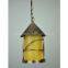 Flush Mount 1 Light Classical Droplight Restoring Ancient Ways Antique Brass Spray Lacquer Glass Metal