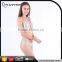 < OEM>cheap ladies steel new swimsuit striped bikini neoprene swimsuit beachwear