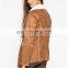 women elegant luxe faux suede warm coat wholesale made in china