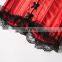 Latest Red Bustier Slimming Underwear Women Sexy Waist Trainer Corset Dress