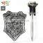 wholesale PVC crusader toy sword and shield