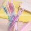 Crystal Love Jelly Gel Pen 0.38 Mm Black Lapices Pen Canetas Stationery Office Supplies School Supplies