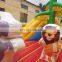 High Quality Indoor Inflatable Playground for toddler, Lion Inflatable Fun City for sale