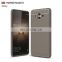 Carbon Fiber Brushed Metal Solid Color TPU Black Cover Case for Huawei Mate 10