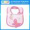 100% Cotton Embroidered Waterproof Infant Bibs Red Car design