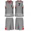 Yihao high quality mens 100% polyester basketball jersey cheap wholesale boys dry fit basketball wear apparel