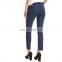Custom 2017 hot fashion blank pants with poket women's formal office pants