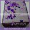 TR012C Sequin Embroidered Purple Organza Table Runner