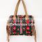 Exclusive fashionable women's Leather Fringe Tote Bag- Vintage banjara gypsy tribal Leather Fringe bag- Ethnic Boho Leather bag