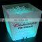 Custom New Design Colorful Led Square Ice Bucket for Bar Using