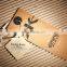 main and auxiliary fashion printed paper hang tag for clothing