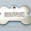 Sliver 2.0mm Metal Blank Nameplate