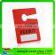 Good Price For Printable PVC Door Hanger With Hole Punch