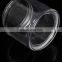high standard acrylic plastic indusrial circular thick bottom packing bottle