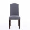 Fabric Solid Wood Dining Chair with Stud,Quality Dining Room Chair HL-7018-2