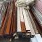 Alum Extrusion Profile For Building Exterior Facades  With Keel Card Slot Structure