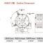 24V 3KW direct hydraulic motor dc for electric car